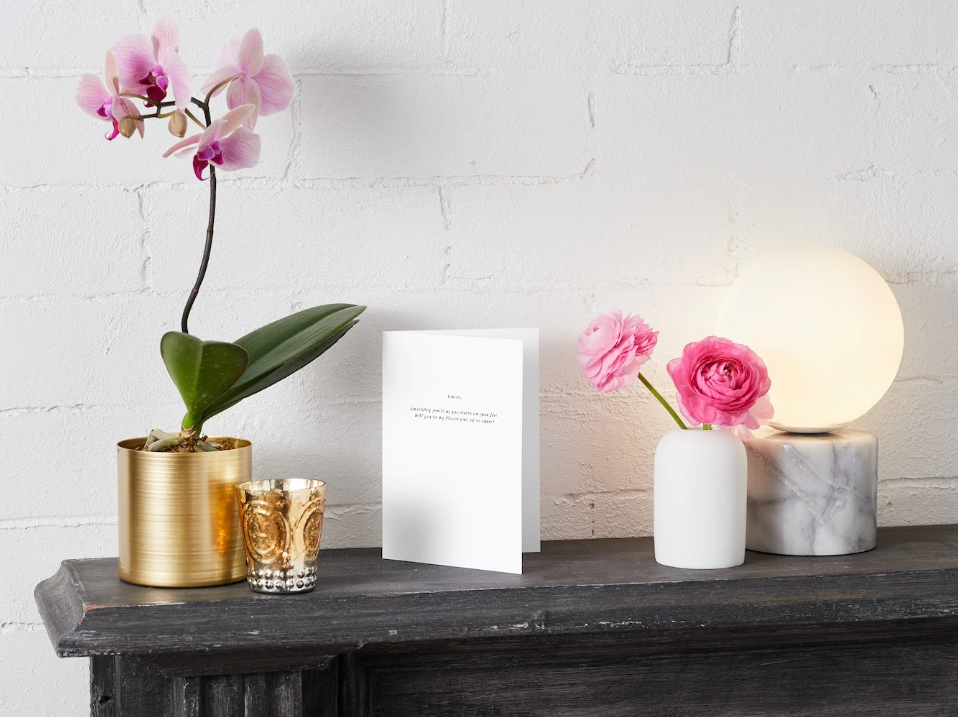 Minimalist Poetic Proposal Card, Bridesmaid, Flower Girl, Maid of Honour. Envelope Included - 300gsm textured white card
